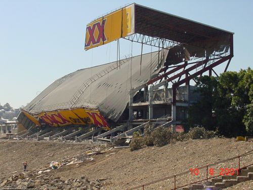 Suncorp Stadium redevelopment, Brisbane, 2001