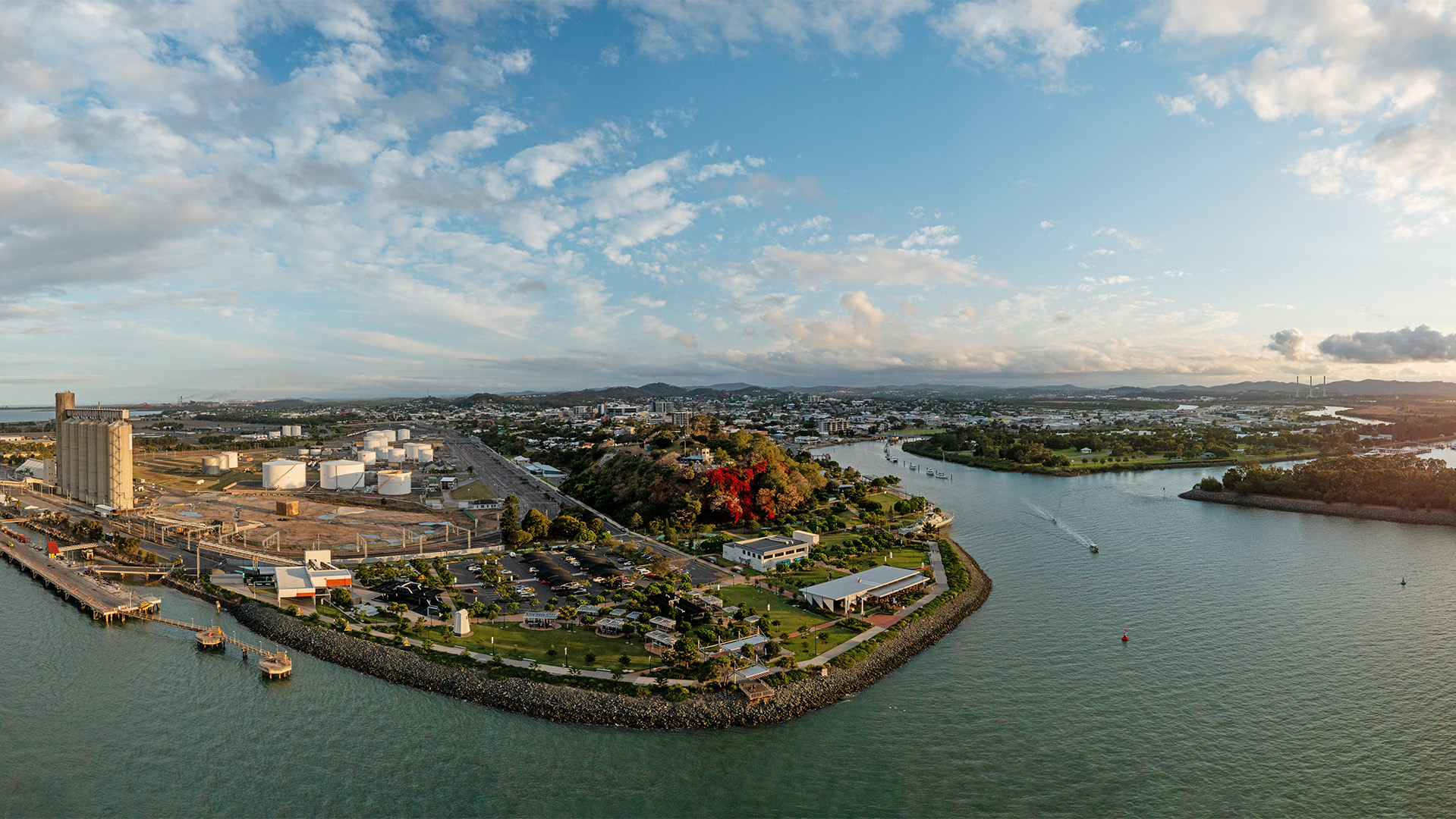 View of Central Queensland town